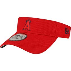 New Era Men's Los Angeles Angels Red 2023 Batting Practice Adjustable Visor