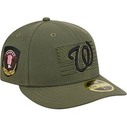New Era Men's Armed Forces Day 2023 Washington Nationals Olive Low Profile 59Fifty Fitted Hat
