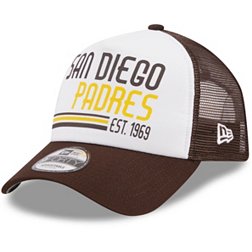 New Era Men's San Diego Padres Midnight Blue Stacked 9Forty Adjustable Hat