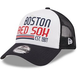 New Era Men's Boston Red Sox Navy Stacked 9Forty Adjustable Hat