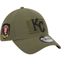 New Era Men's Armed Forces Day 2023 Kansas City Royals Olive 39Thirty Stretch Fit Hat