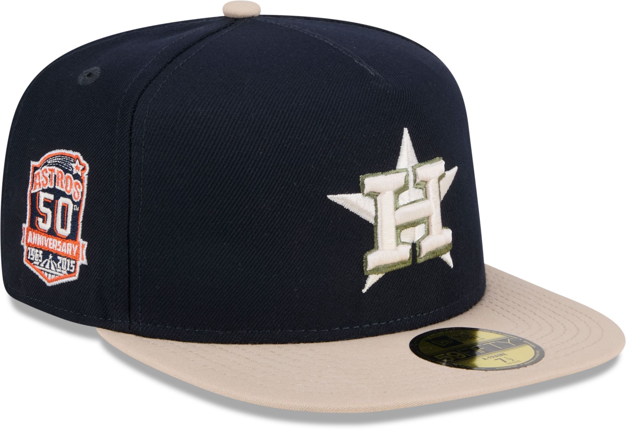 Astros Infield Garden Snapback White Hat