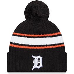 New Era Men's Detroit Tigers Navy Knit Fold Hat