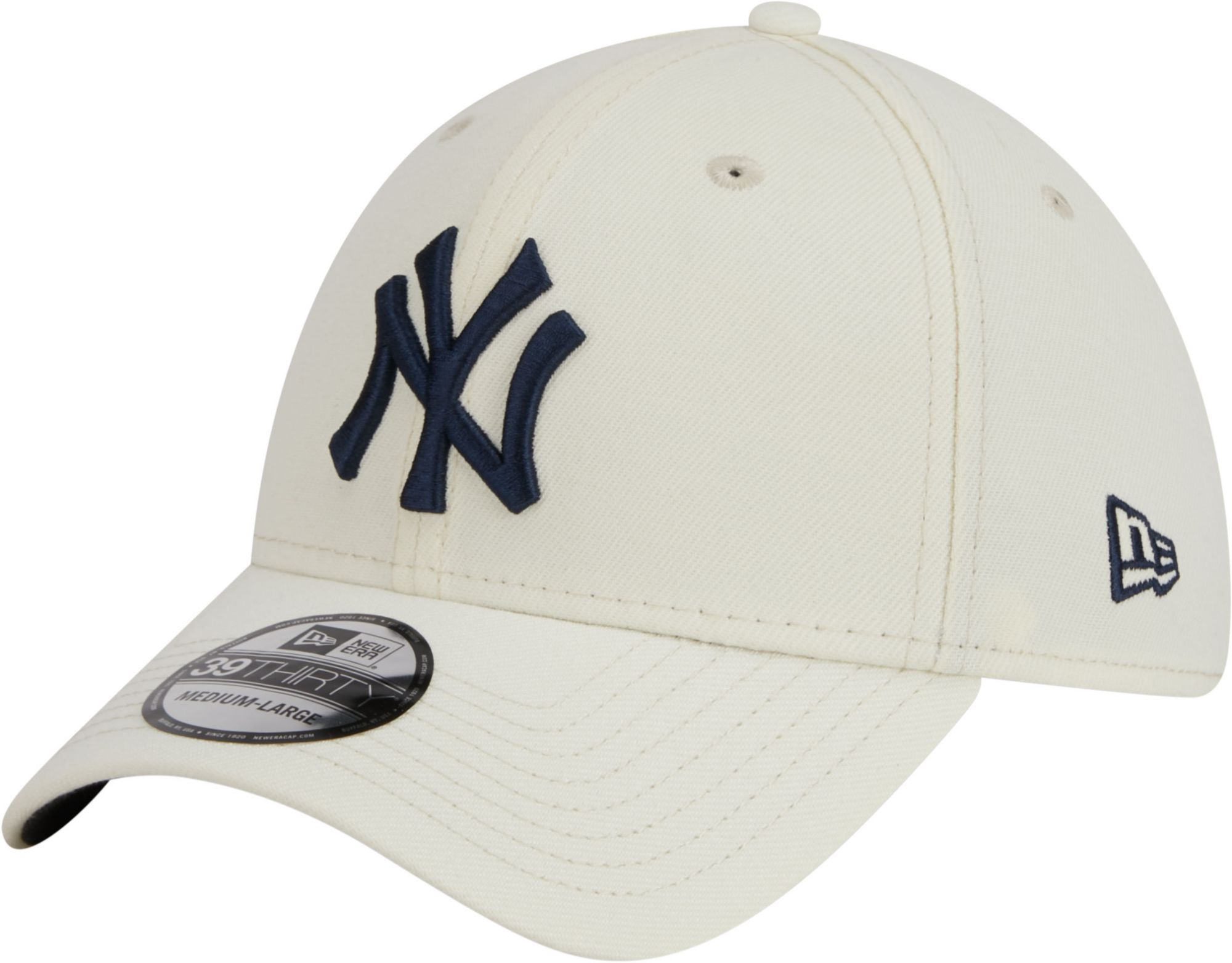 New York Yankees Tie-Dye 47 Brand White Rio Clean Up Dad Hat