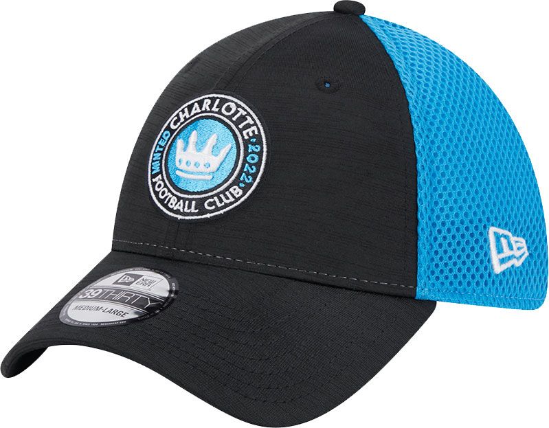 New Era Adult Charlotte FC 39Thirty Gameday Light Blue Stretch Hat