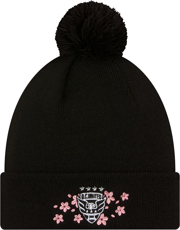 New Era D.C. United Jersey Hook Pom Knit Beanie