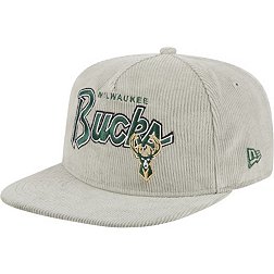 New Era Adult Milwaukee Bucks Corduroy Golf Snapback Adjustable Hat