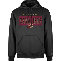 New Era Men's Cleveland Cavaliers Black Fleece Hoodie