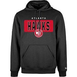 New Era Men's Atlanta Hawks Black Fleece Hoodie
