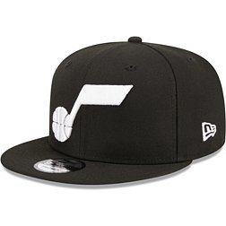 New Era Adult Utah Jazz Black 9Fifty Adjustable Hat