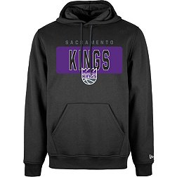 New Era Men's Sacramento Kings Black Fleece Hoodie