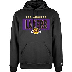 New Era Men's Los Angeles Lakers Black Fleece Hoodie