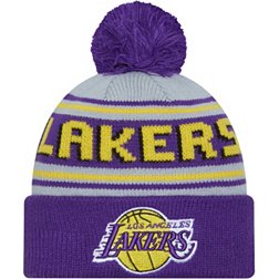 New Era Adult Los Angeles Lakers Purple Cheer Knit Hat