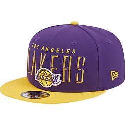 New Era Adult Los Angeles Lakers Headline 9Fifty Adjustable Snapback Hat