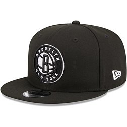New Era Brooklyn Nets Black 9Fifty Adjustable Hat