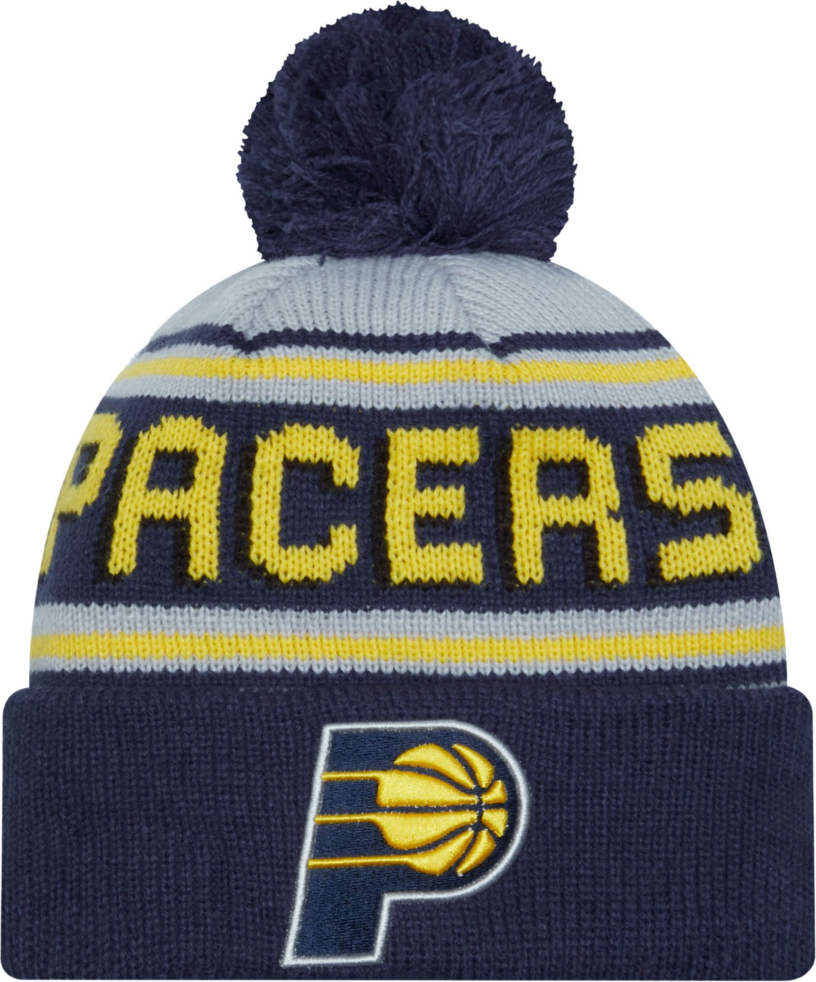 New Era Adult Indiana Pacers Blue Cheer Knit Hat