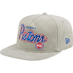 New Era Adult Detroit Pistons Corduroy Golf Snapback Adjustable Hat