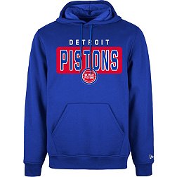 New Era Men's Detroit Pistons Royal Fleece Hoodie