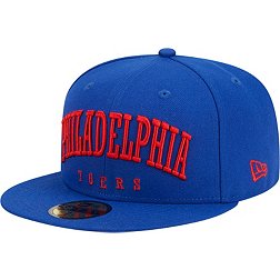 New Era Adult Philadelphia 76ers Text 59Fifty Hat