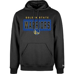 New Era Men's Golden State Warriors Black Fleece Hoodie