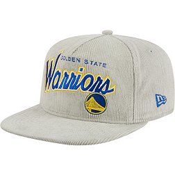 New Era Adult Golden State Warriors Corduroy Golf Snapback Adjustable Hat