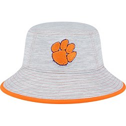 New Era Men's Clemson Tigers Grey Game Bucket Hat