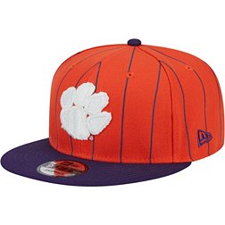 New Era Men's Clemson Tigers Orange 9Fifty Vintage Adjustable Hat