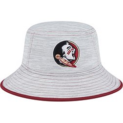 New Era Men's Florida State Seminoles Grey Game Bucket Hat