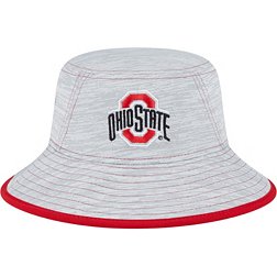 New Era Men's Ohio State Buckeyes Grey Game Bucket Hat