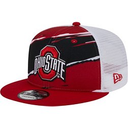 New Era Men's Ohio State Buckeyes Scarlet 9Fifty Tailgate Adjustable Hat