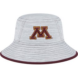 New Era Men's Minnesota Golden Gophers Grey Game Bucket Hat