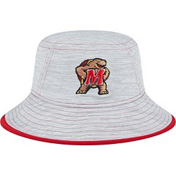 New Era Men's Maryland Terrapins Grey Game Bucket Hat