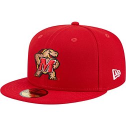 New Era Men's Maryland Terrapins Red 59Fifty Fitted Hat