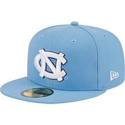 New Era Men's North Carolina Tar Heels Carolina Blue 59Fifty Fitted Hat