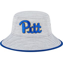 New Era Men's Pitt Panthers Grey Game Bucket Hat