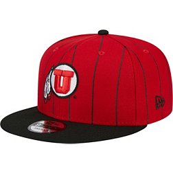 New Era Men's Utah Utes Crimson 9Fifty Vintage Adjustable Hat