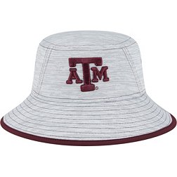 New Era Men's Texas A&M Aggies Grey Game Bucket Hat