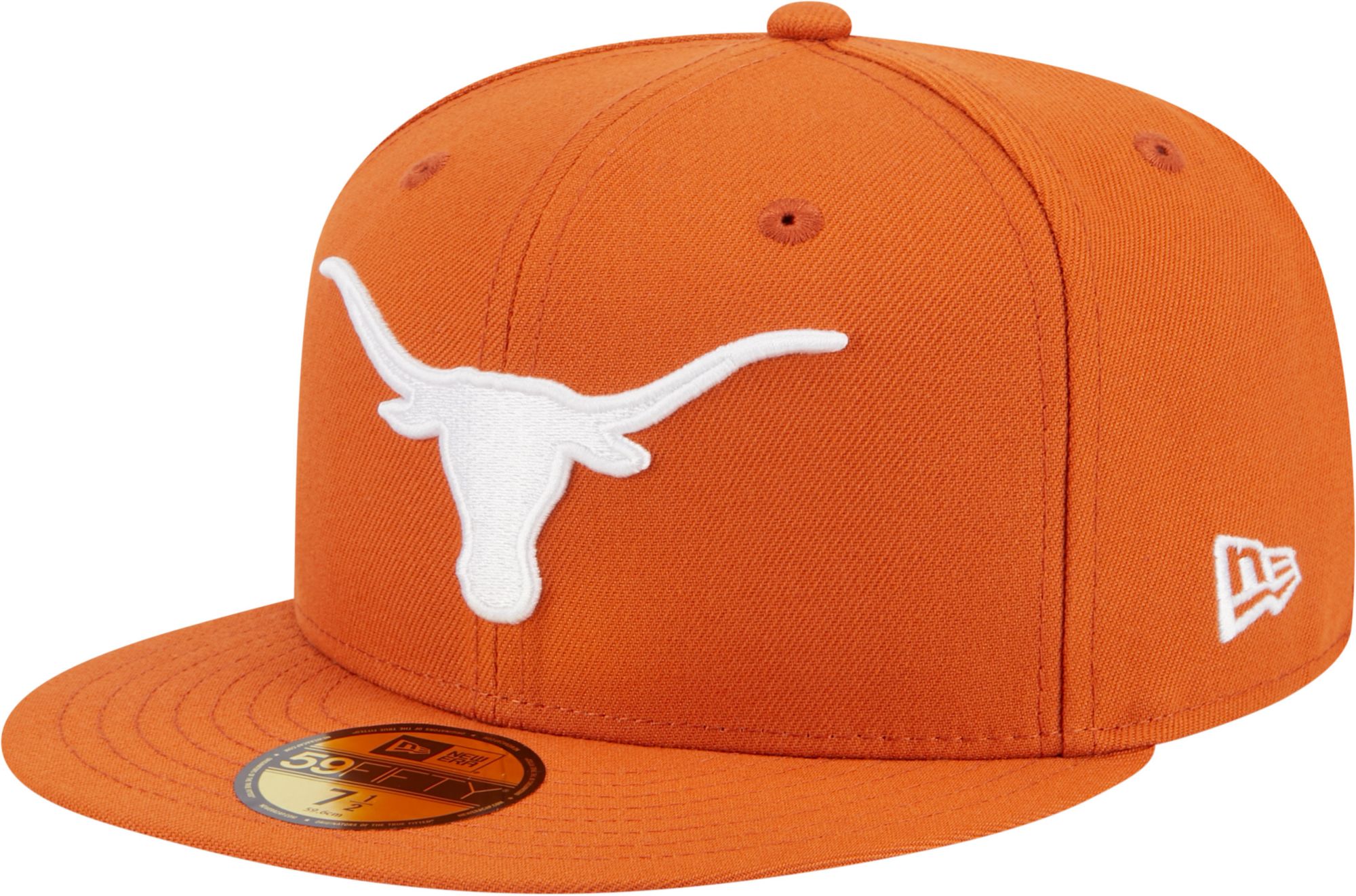 New Era Men's Texas Longhorns Burnt Orange 59Fifty Fitted Hat