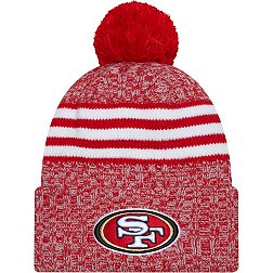 New Era Men's San Francisco 49ers 2023 Sideline Red Sport Knit Beanie