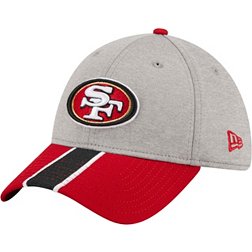 New Era Men's San Francisco 49ers Stripe Grey 39Thirty Stretch Fit Hat