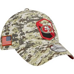 New Era Men's San Francisco 49ers 2023 Salute to Service 39Thirty Camo Stretch Fit Hat