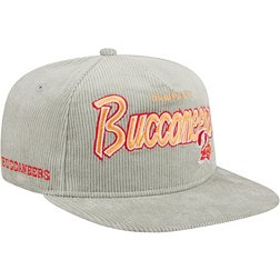 New Era Men's Tampa Bay Buccaneers Golfer Cord Grey Adjustable Snapback Hat