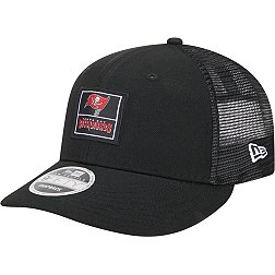 New Era Men's Tampa Bay Buccaneers Labeled Black 9Fifty Adjustable Hat
