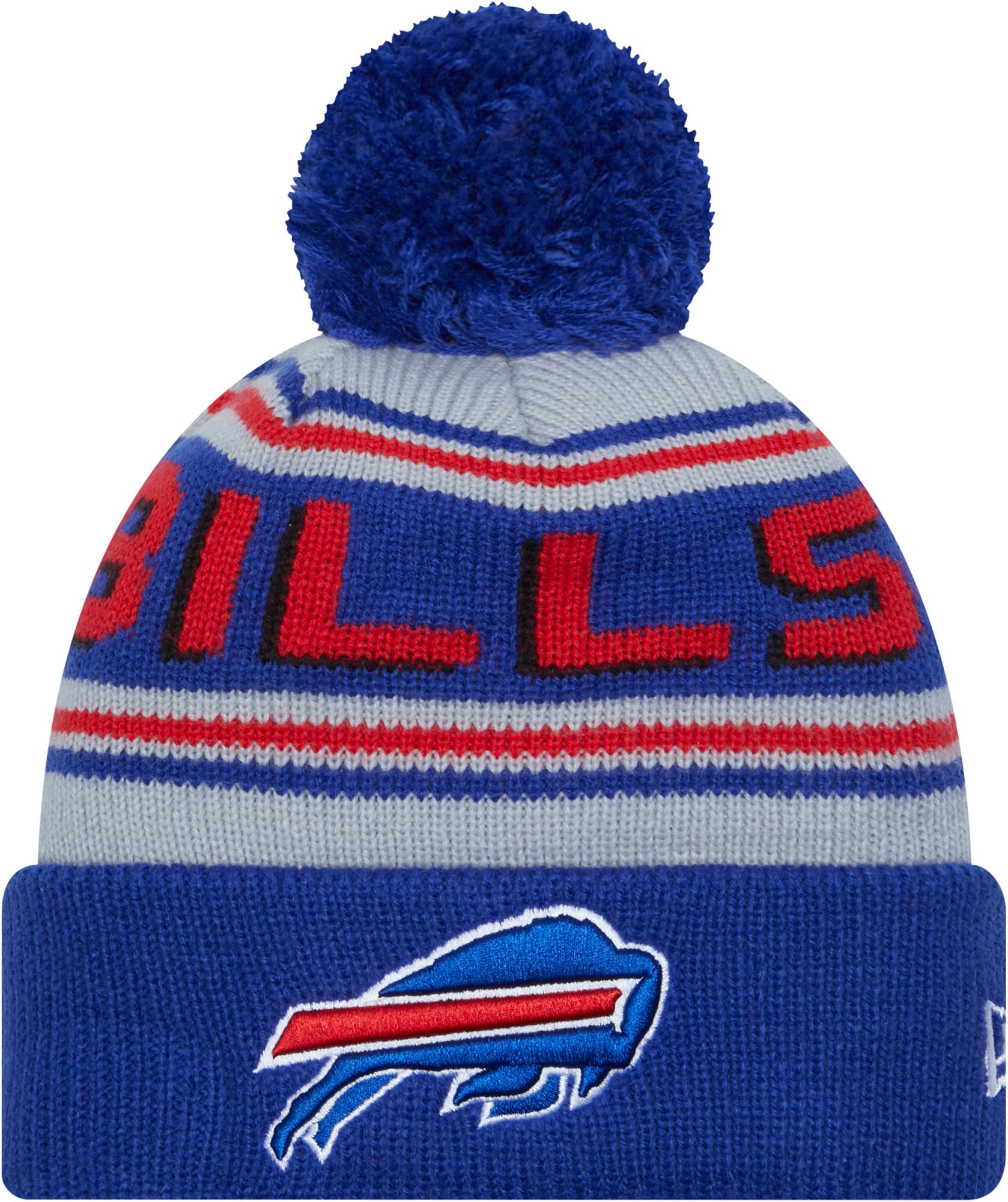 New Era Men's Buffalo Bills Blue Cheer Knit Beanie