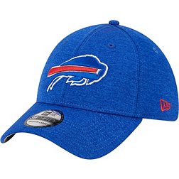 New Era Men's Buffalo Bills Logo Blue 39Thirty Stretch Fit Hat