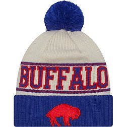 New Era Men's Buffalo Bills 2023 Sideline Blue Historic Knit Beanie