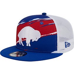 New Era Men's Buffalo Bills Tear Team Color 9Fifty Adjustable Trucker Hat