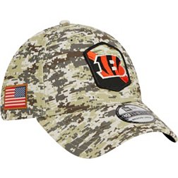 New Era Men's Cincinnati Bengals 2023 Salute to Service 39Thirty Camo Stretch Fit Hat