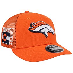 New Era Men's Denver Broncos 2024 NFL Draft Orange Low Profile 9Fifty Adjustable Hat