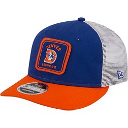 New Era Men's Denver Broncos Squared Low Profile 9Fifty Adjustable Hat